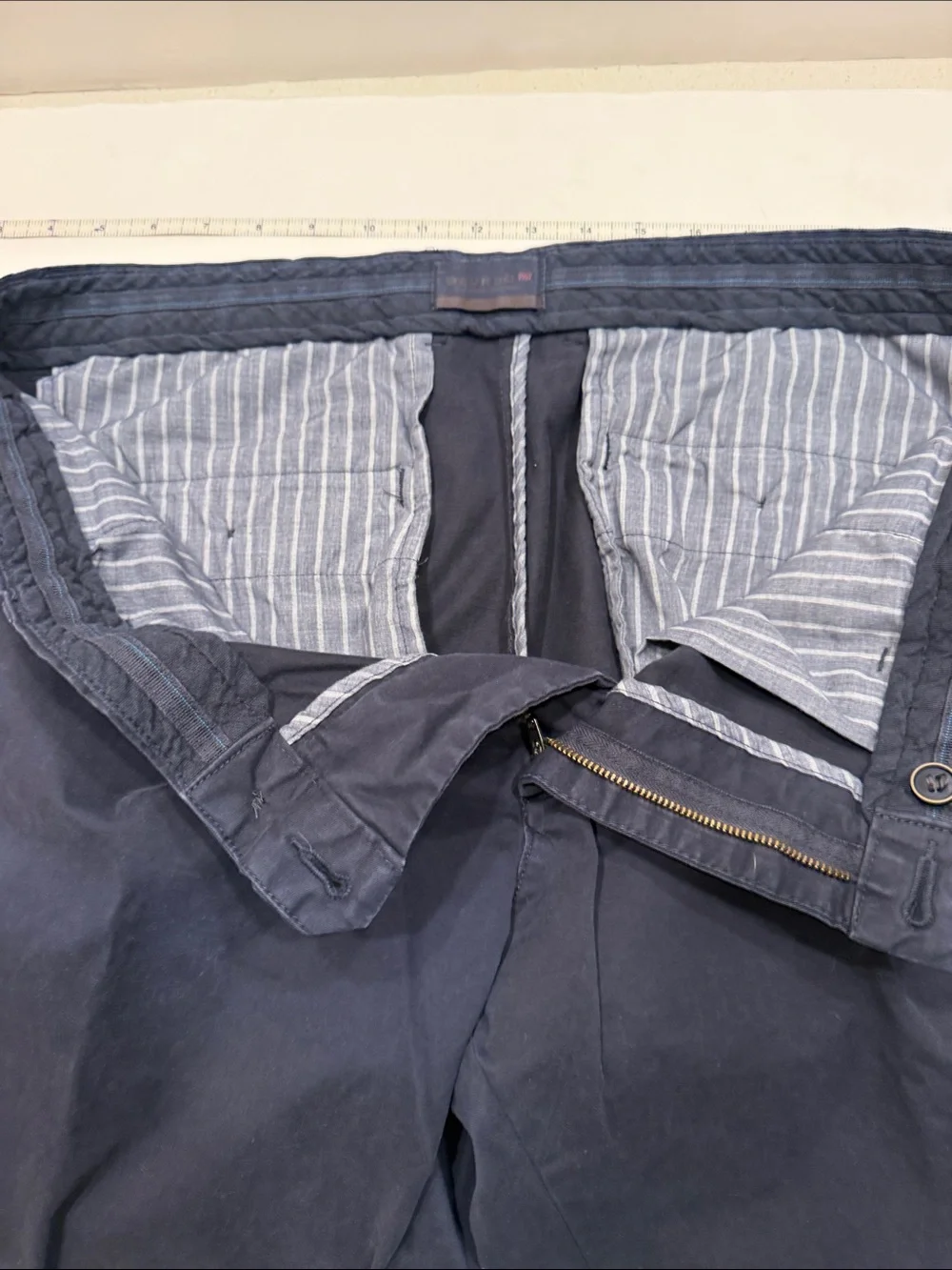 Men's Navy Chino Pants - Everyday Tailored Fit